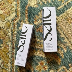 Saie Slip Tint + Glowy Super Gel